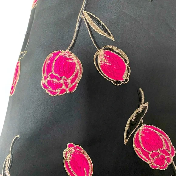 Betsey Johnson One Shoulder A-Line Dress w Crinoline - Picture 5 of 9